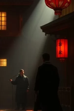 《档案第九号》剧照，档案室铁柜拉开后露出的第九号纸盒