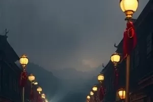 《晚风收件箱》剧照，黄昏阳台上的旧信箱与一排待取包裹